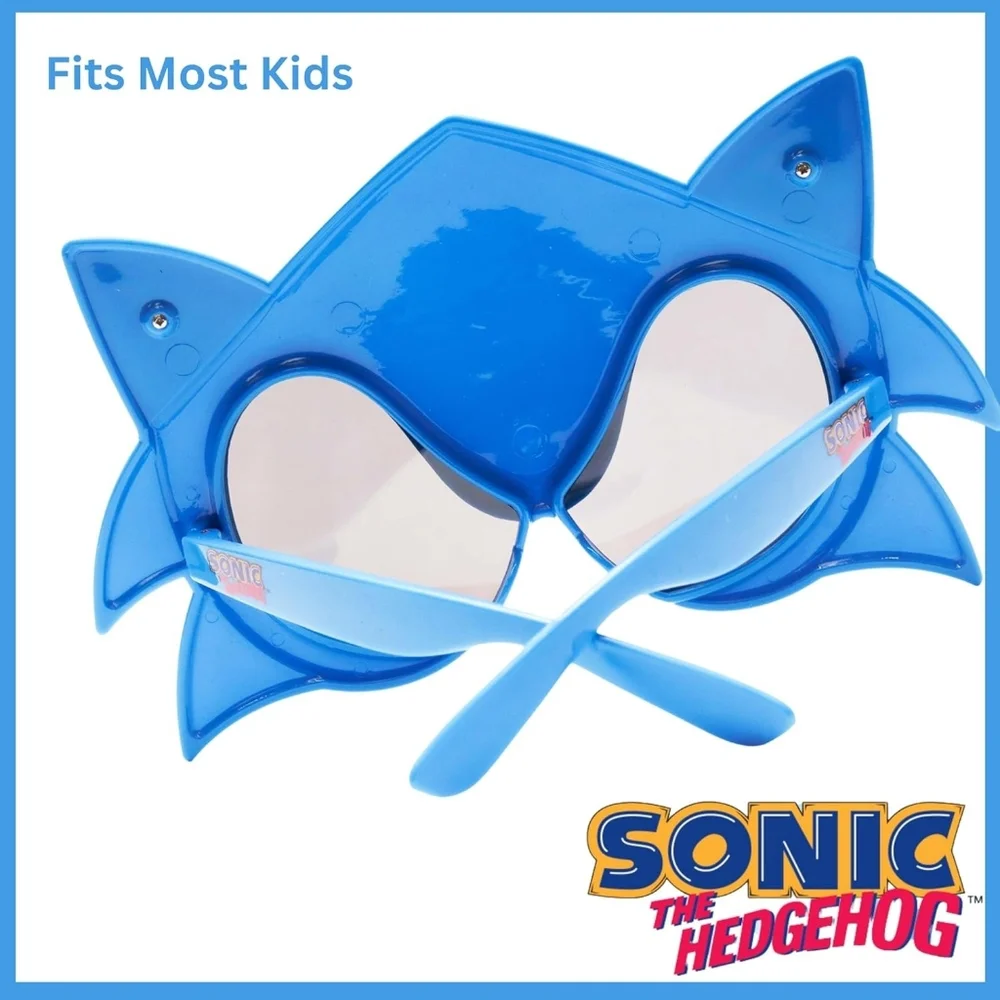 NEW Sun-Staches Sonic the Hedgehog Kid's Sunglasses Licensed Character